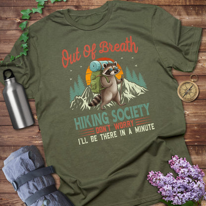 Out Of Breath Hiking Society Don't Worry T-shirt product