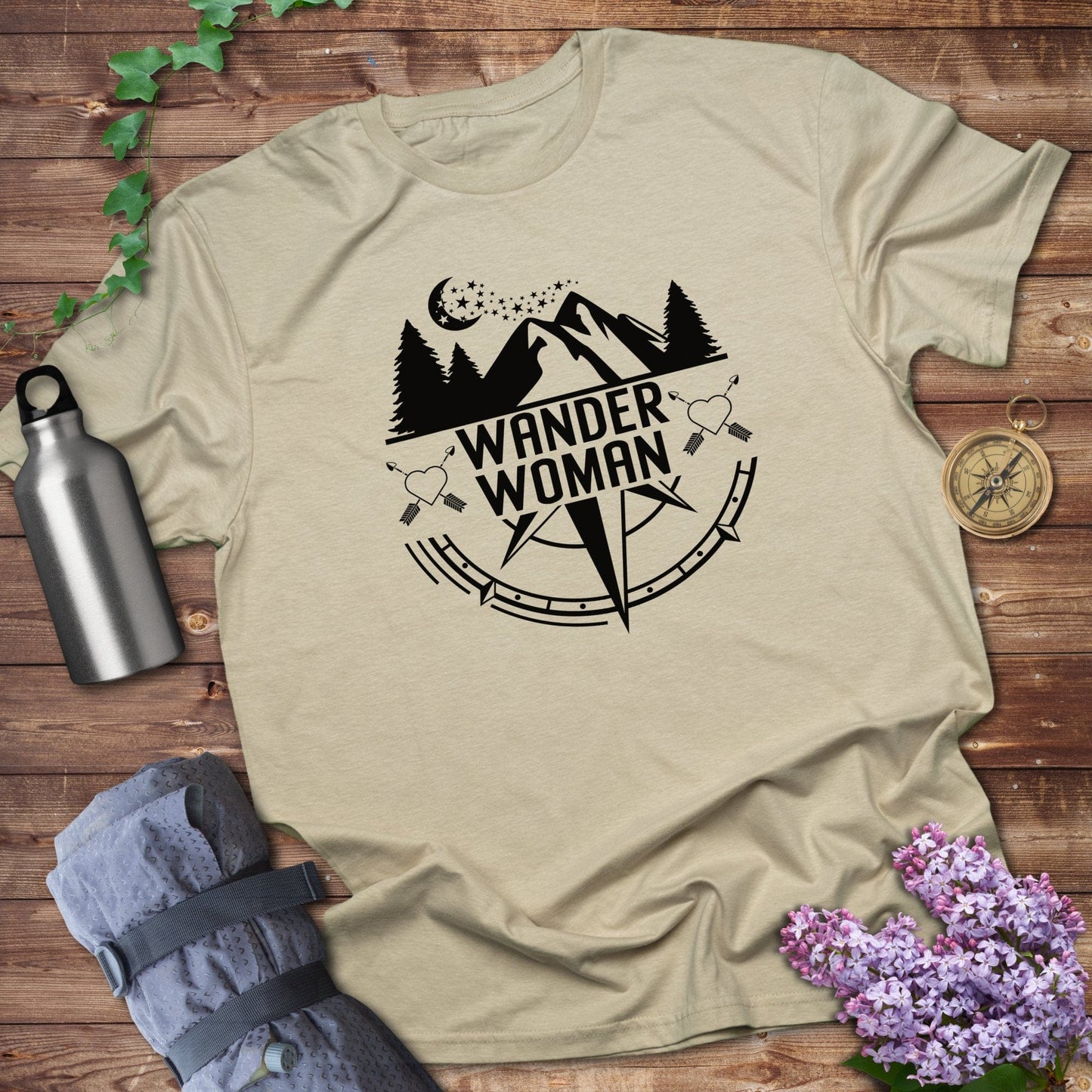 Wander Woman Adventure Compass Graphic T-shirt product
