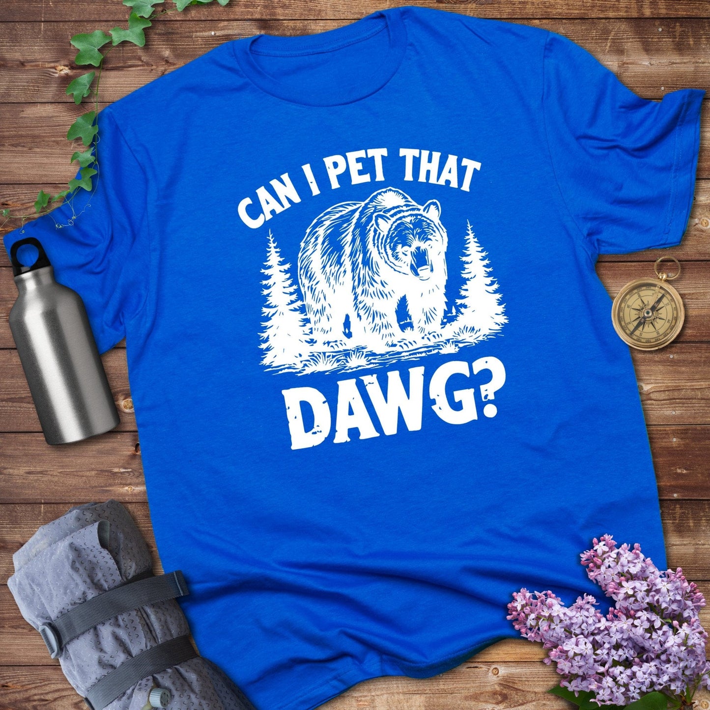Can I Pet That Dawg Bear Adult Unisex Shirt product type
