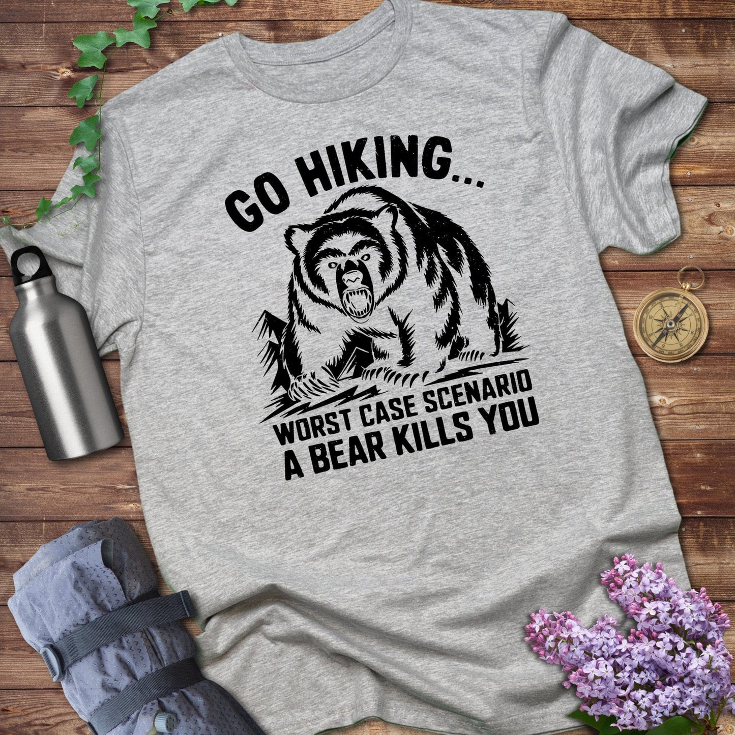 Go Hiking Worst Case Scenario A Bear Kills You product