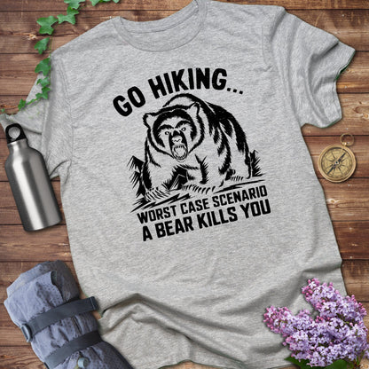 Go Hiking Worst Case Scenario A Bear Kills You product