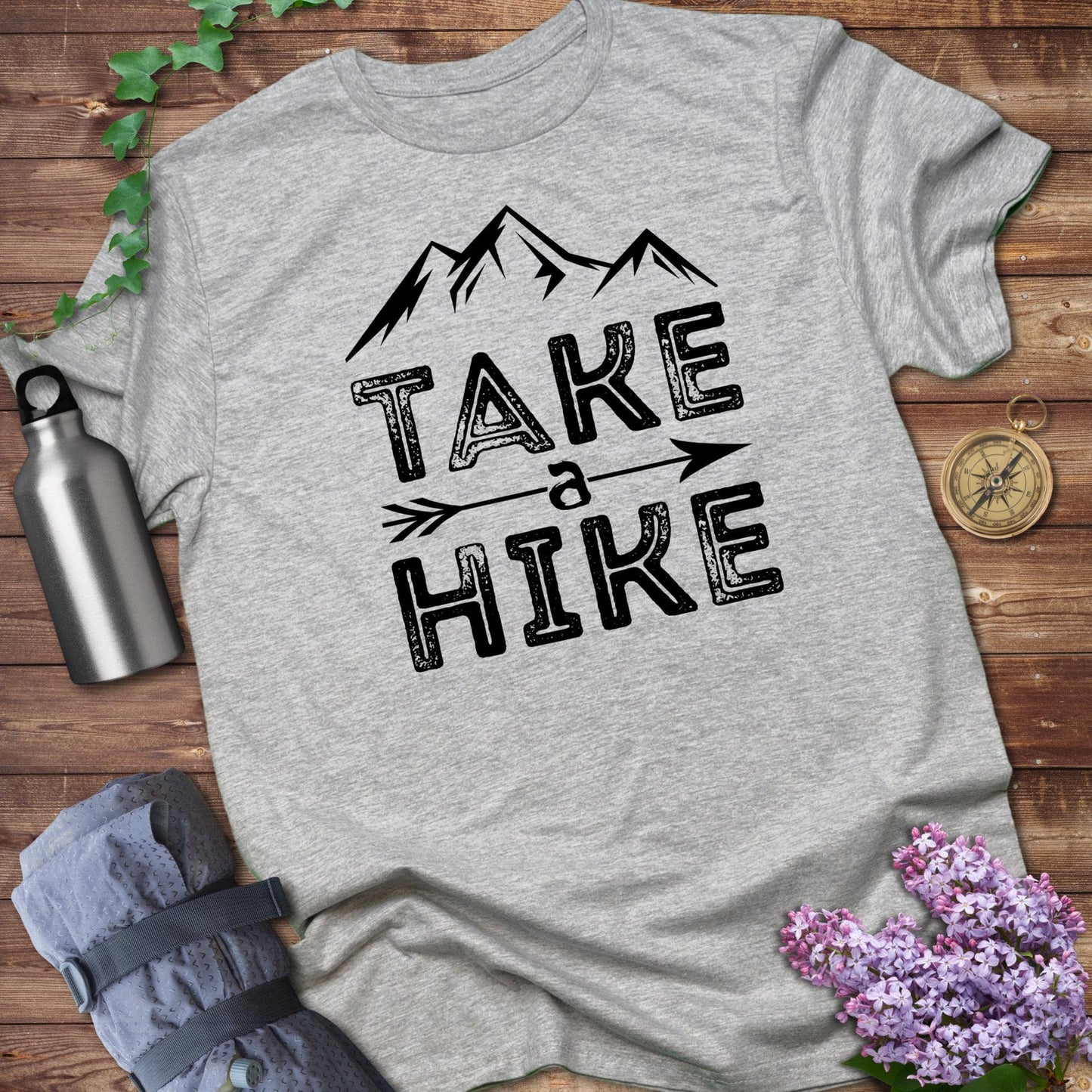 Take A Hike Printed Design T-Shirt product