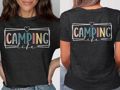 Camping Life Graphic Tee Stylish Outdoor Shirt product