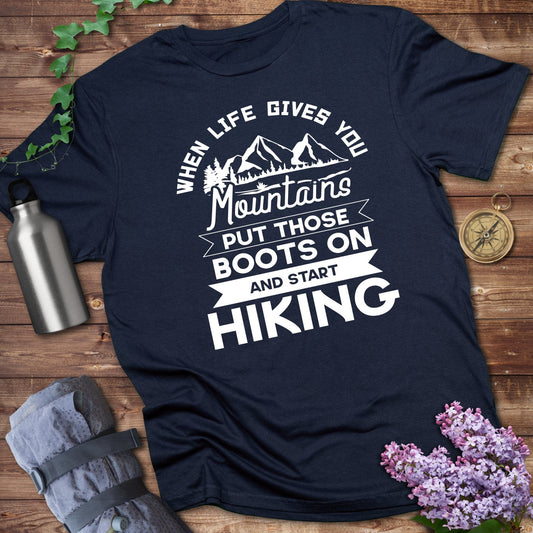 When Life Gives You Mountains Start Hiking product type