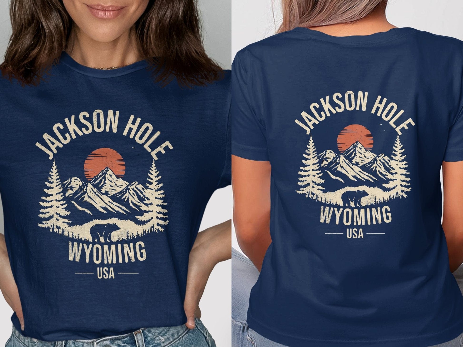 Jackson Hole Wyoming USA Graphic T-Shirt product