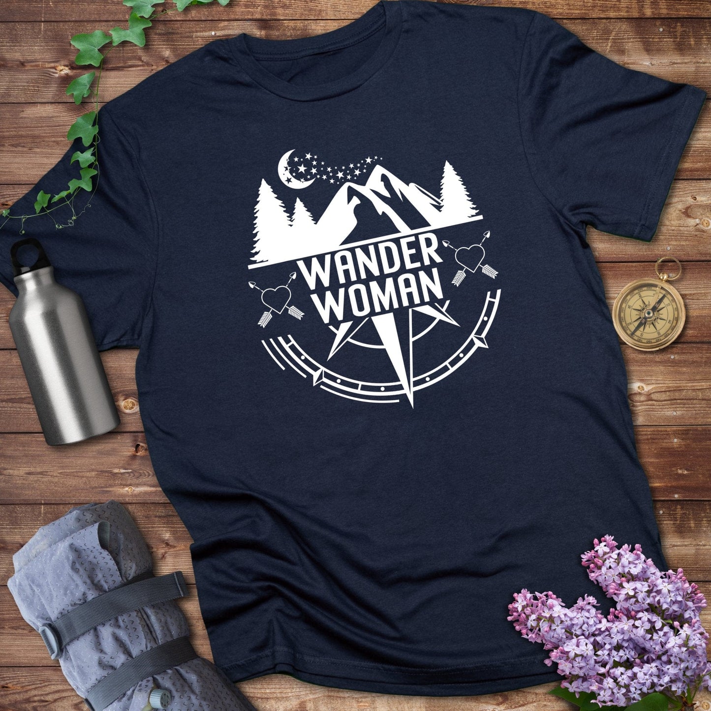 Wander Woman Mountains Graphic Tee Adventure product type