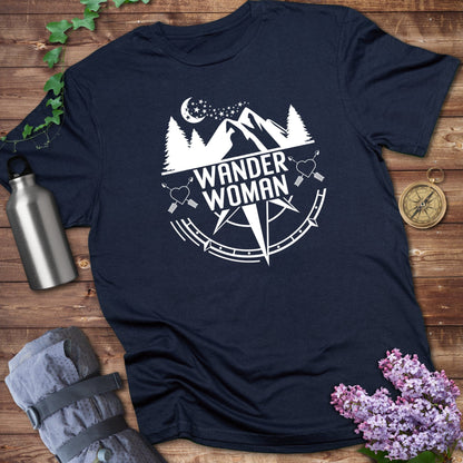 Wander Woman Mountains Graphic Tee Adventure product type