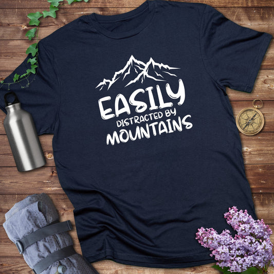 Easily Distracted by Mountains T-shirt product