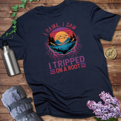 I Came I Saw I Tripped On A Root Shirt product type
