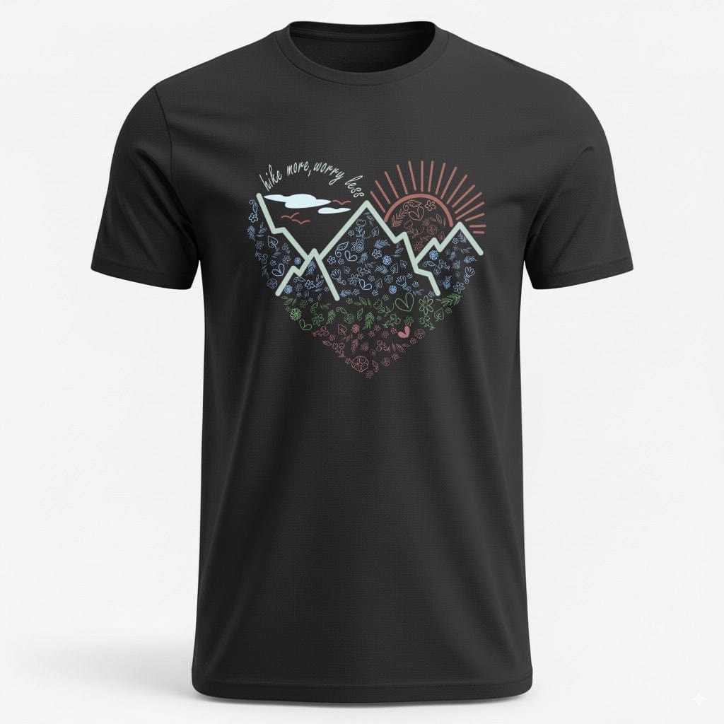 MyDesigns XS / Black Hike More Tee