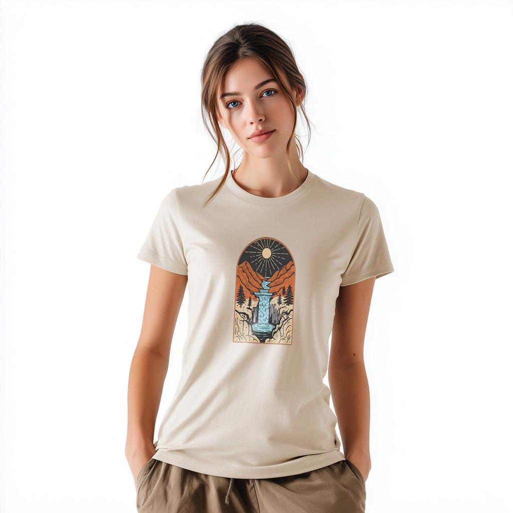 MyDesigns Stunning Landscape Illustration Tee