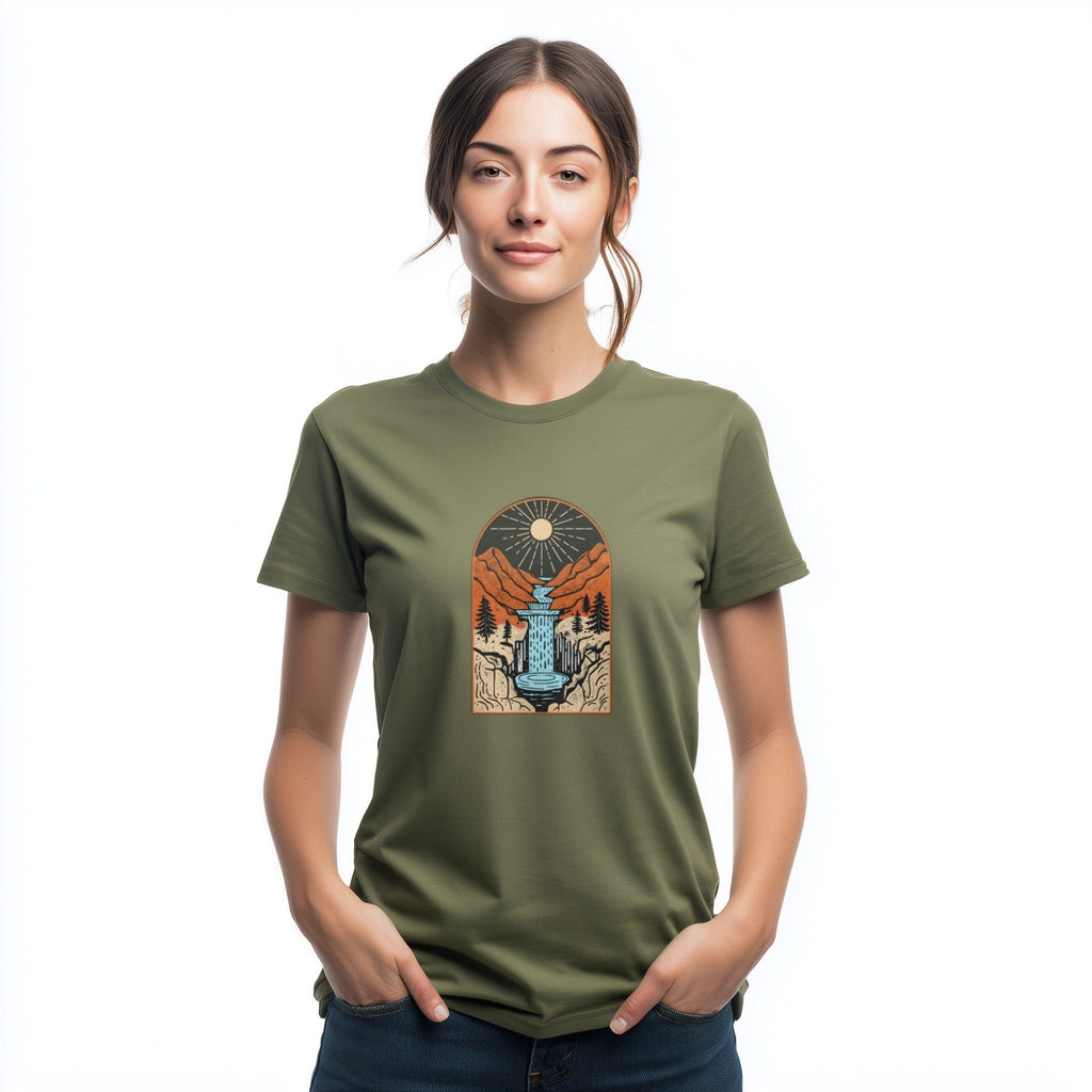 MyDesigns Stunning Landscape Illustration Tee