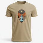 MyDesigns Sand / S Stunning Landscape Illustration Tee