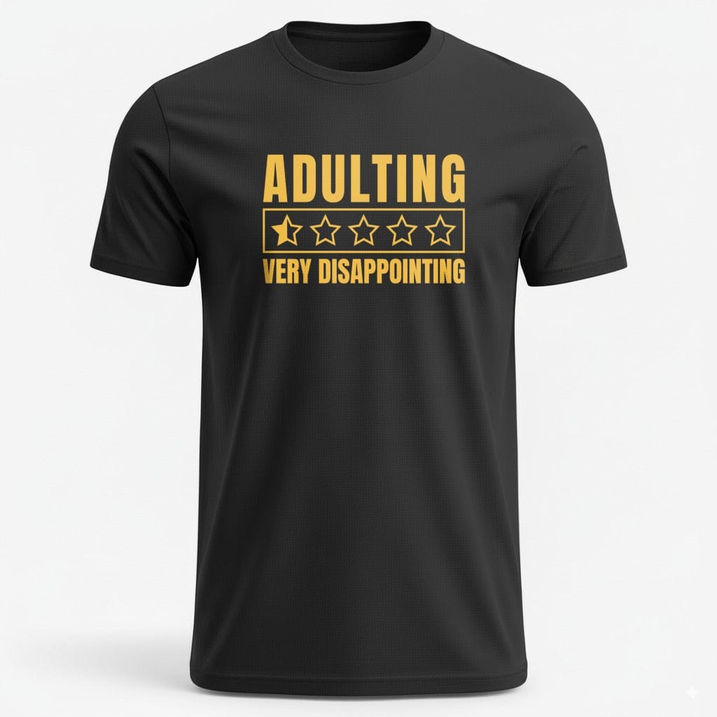 OutfitPeak XS / Black Adulting Tee