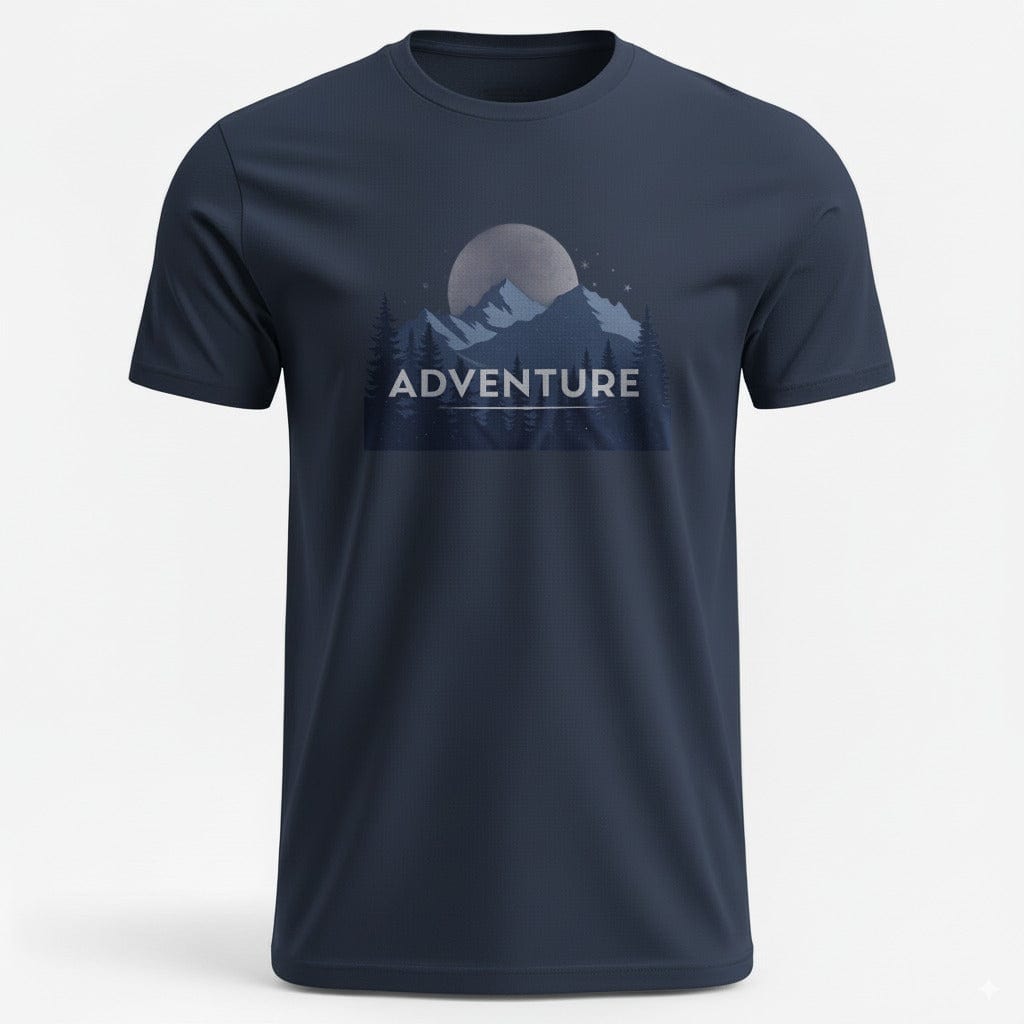 OutfitPeak XS / Navy Adventure Nature Tee