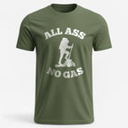 OutfitPeak Military Green / S All Ass No Gas Tee