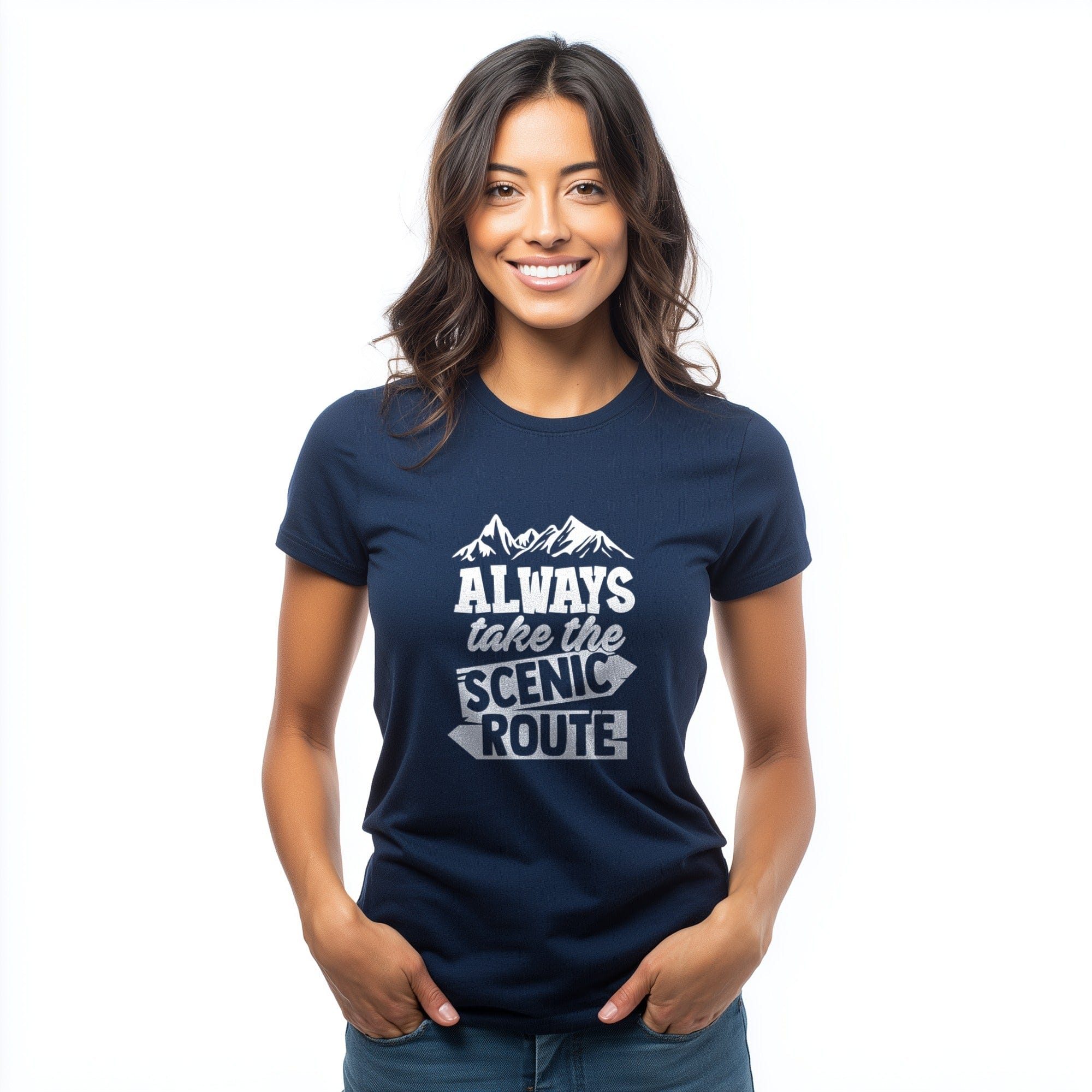 OutfitPeak Always Take the Scenic Route Tee