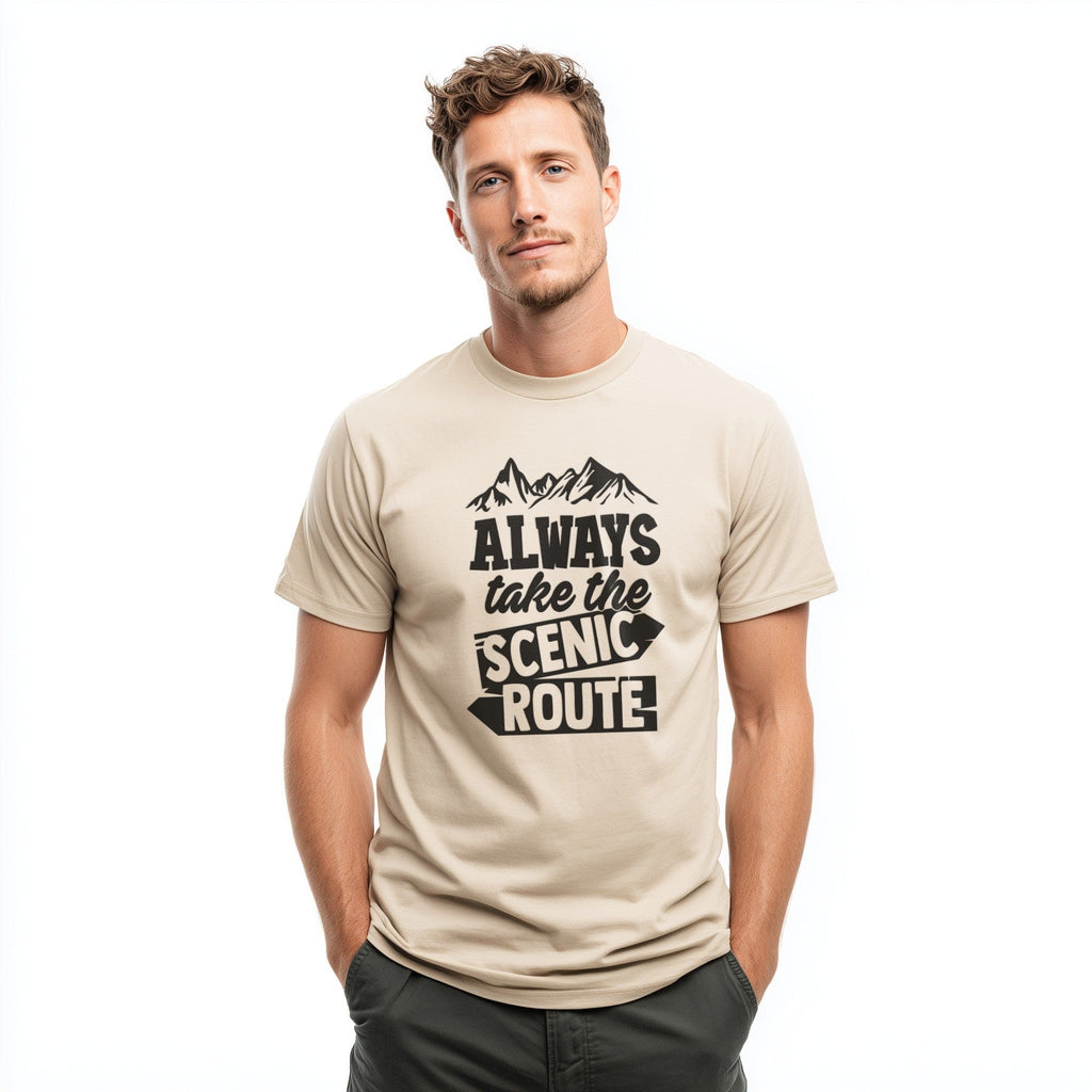 OutfitPeak Always Take the Scenic Route Tee