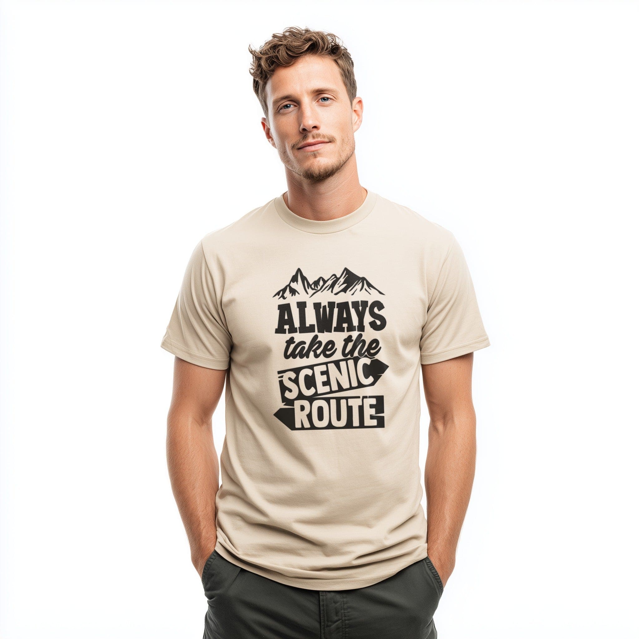 OutfitPeak Always Take the Scenic Route Tee