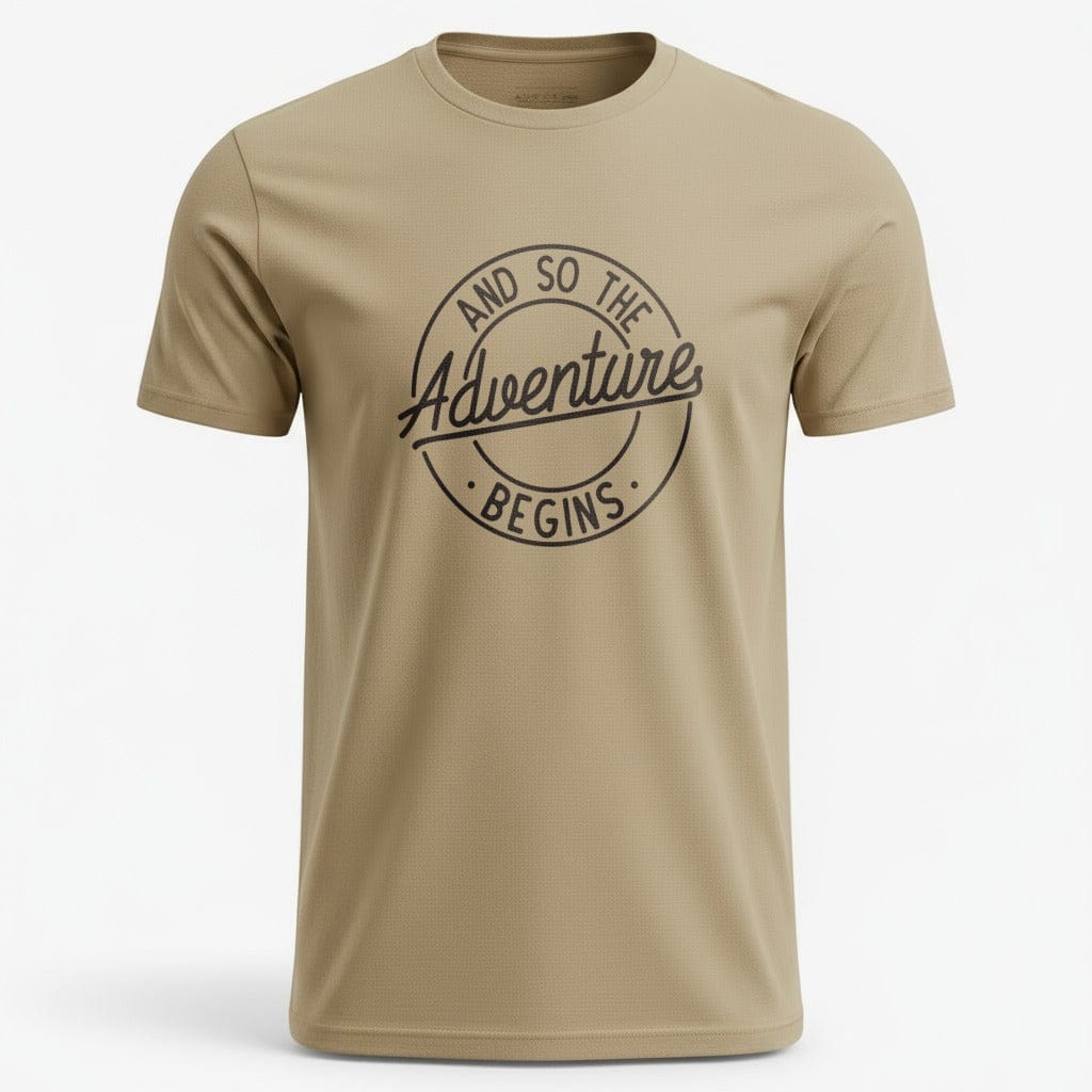 OutfitPeak Physical Item S / Sand And So The Adventure Begins Tee