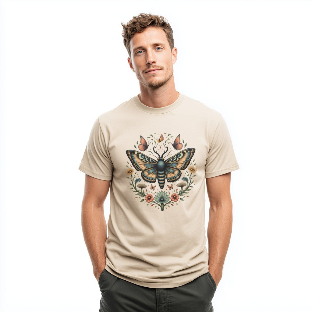 OutfitPeak Artistic Moth Tee