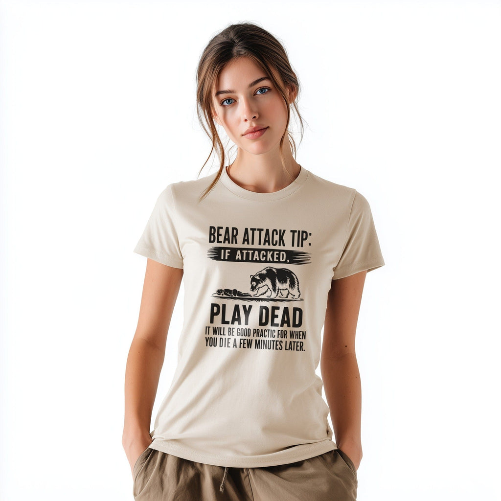 OutfitPeak Bear Attack Tip Graphic Tee
