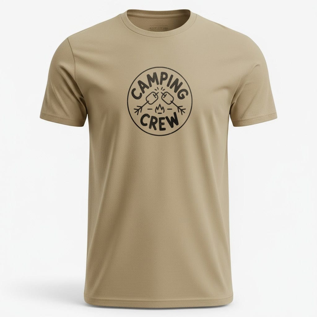 OutfitPeak Sand / S Camping Crew Tee