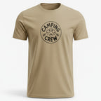 OutfitPeak Sand / S Camping Crew Tee