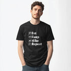 OutfitPeak Eat Sleep Hike Repeat Tee