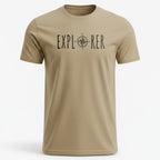 OutfitPeak Physical Item Sand / S Explore Adventure Tee