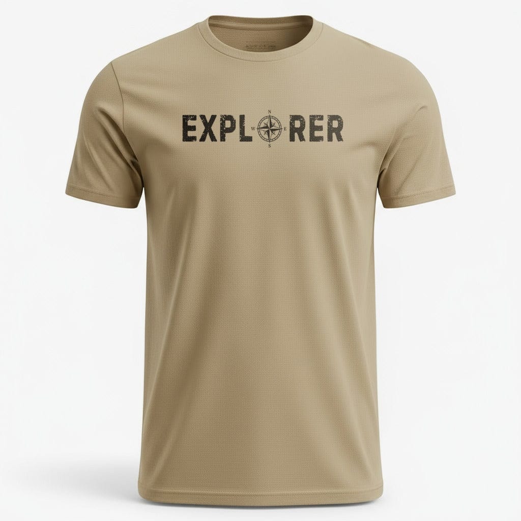 OutfitPeak Physical Item Sand / S Explorer Compass Tee