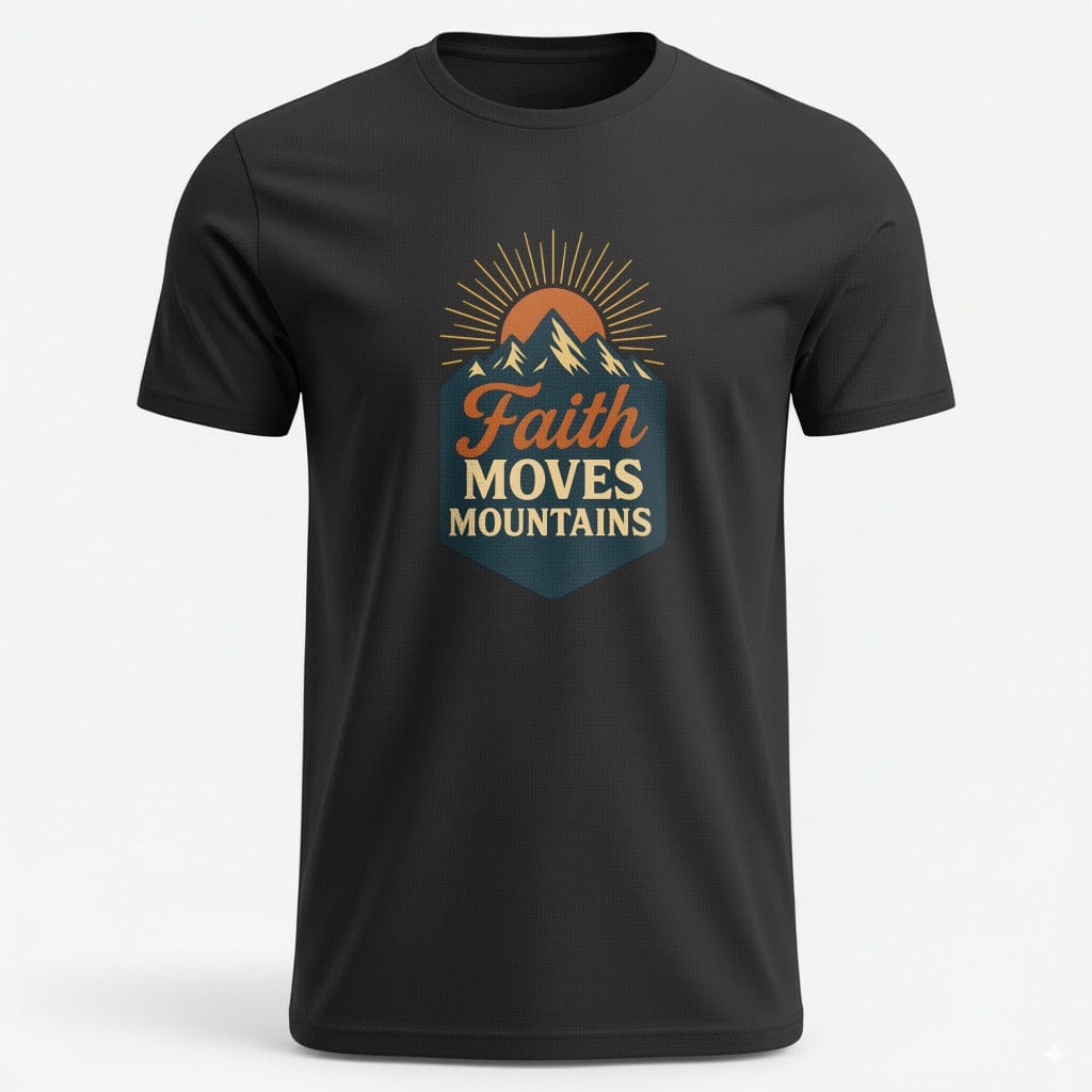 OutfitPeak Physical Item Faith Moves Mountains Tee