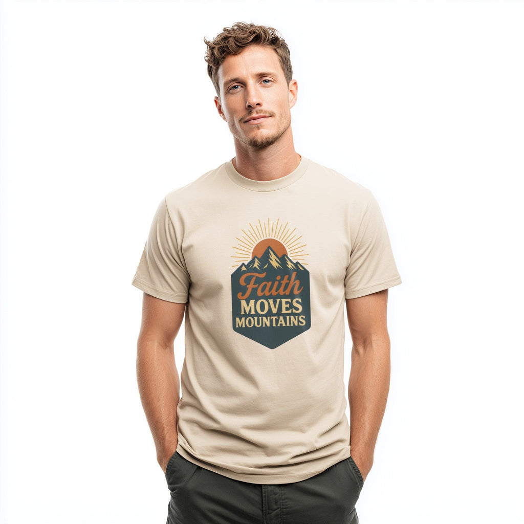OutfitPeak Physical Item Faith Moves Mountains Tee