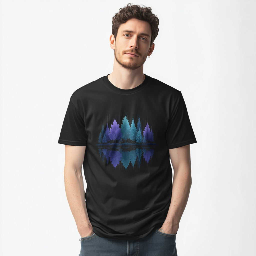 OutfitPeak Physical Item Forest Trees Reflection Tee