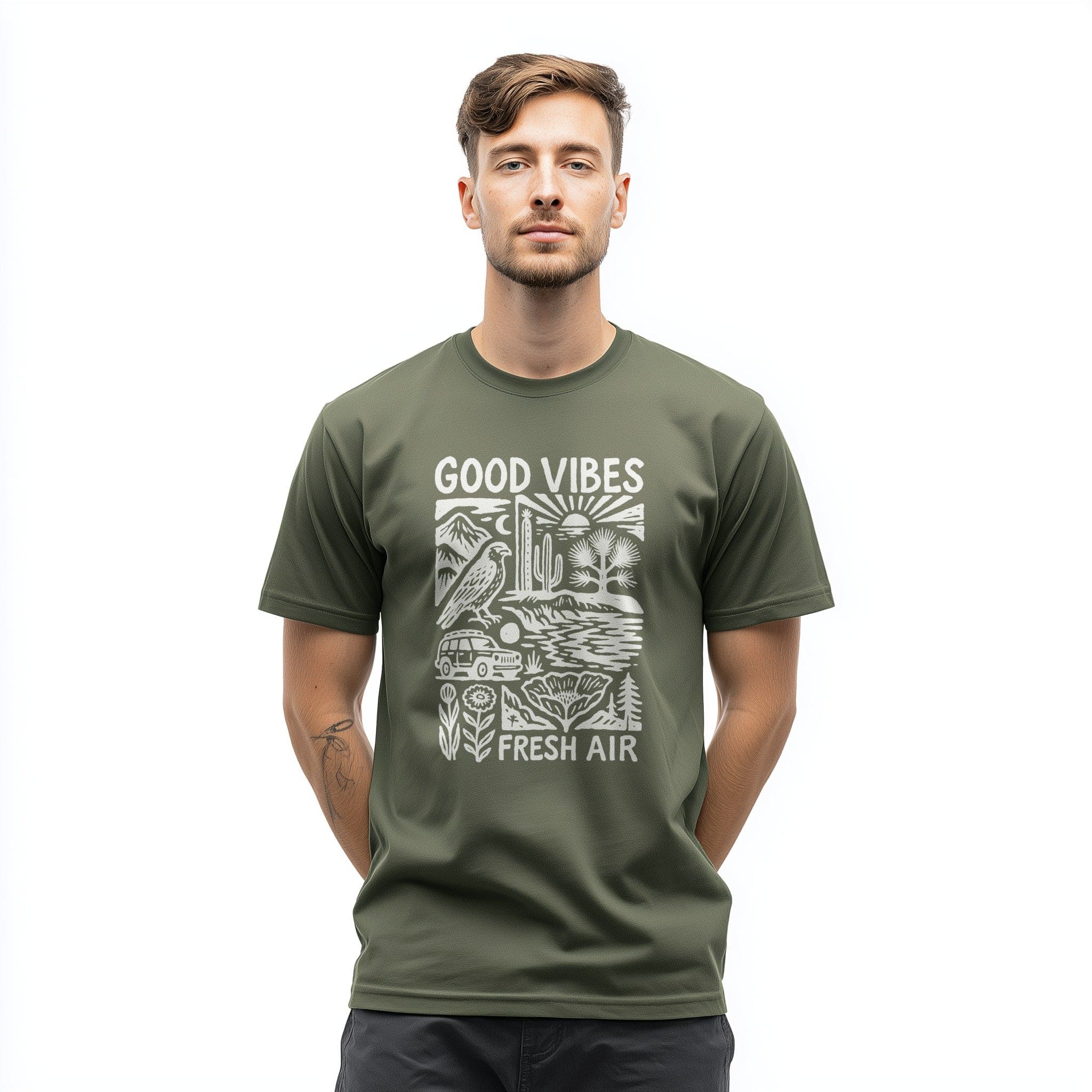 OutfitPeak Good Vibes Tee