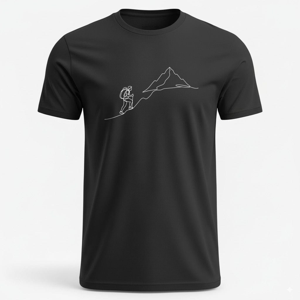 OutfitPeak Black / S Hike Adventure Tee