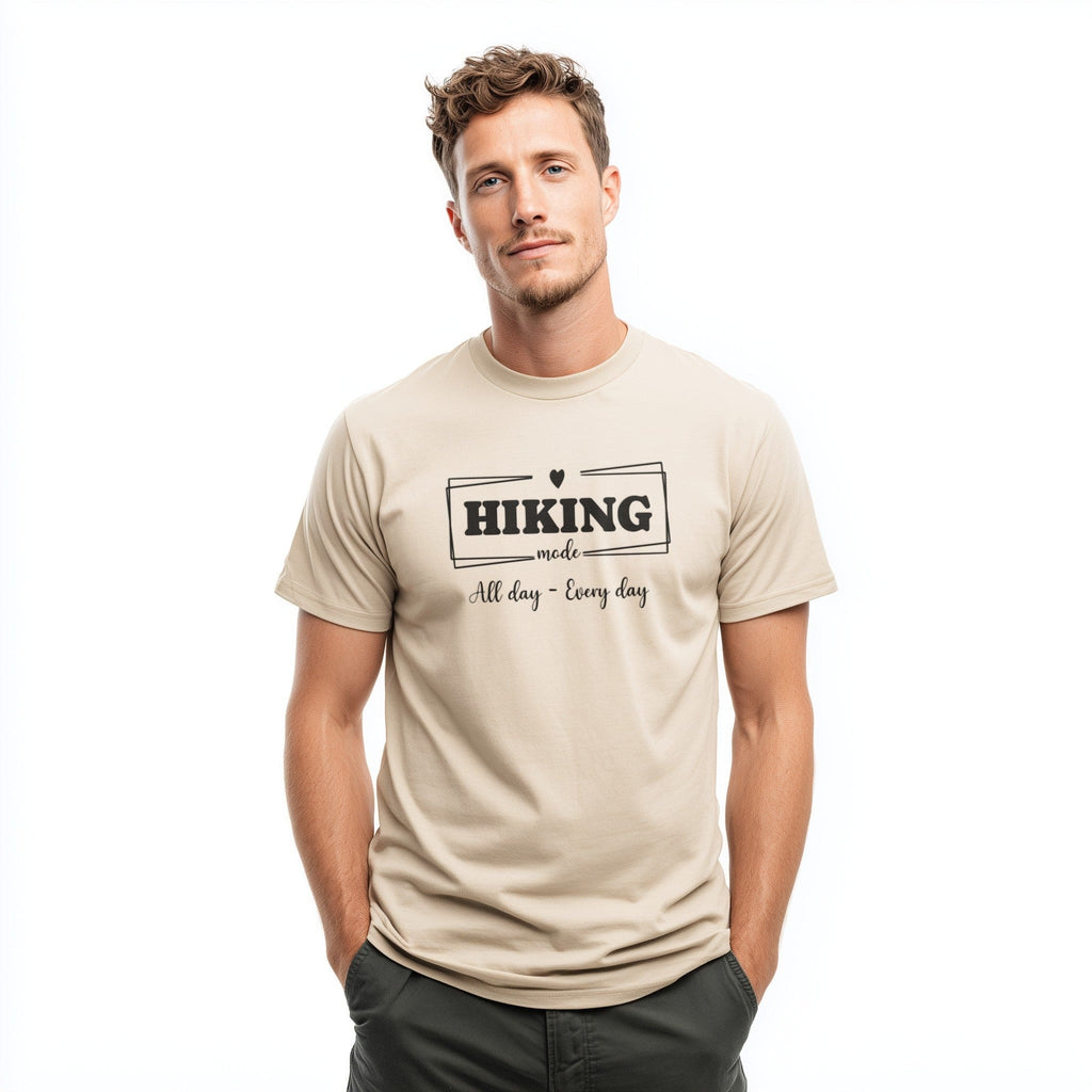 OutfitPeak Hiking Mode All Day Every Day Tee