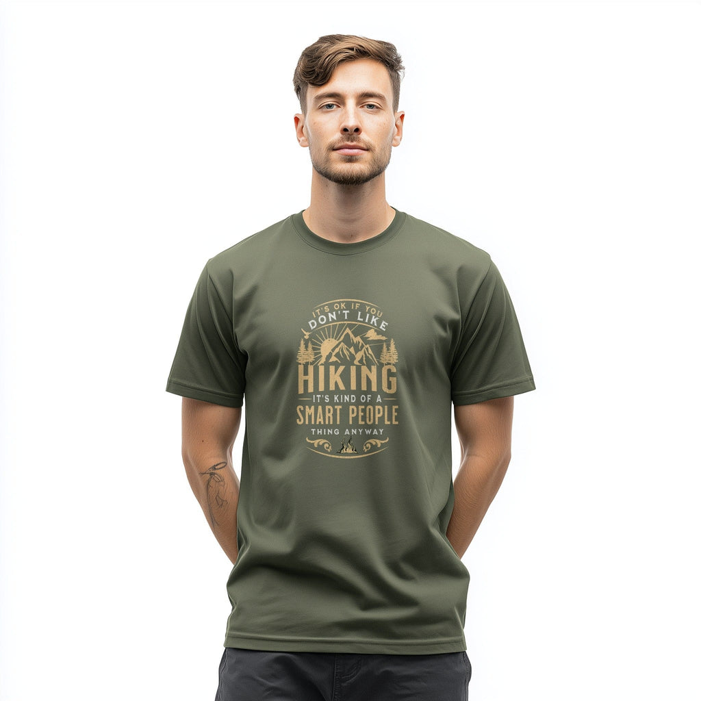 OutfitPeak Hiking Smart People Quote Tee