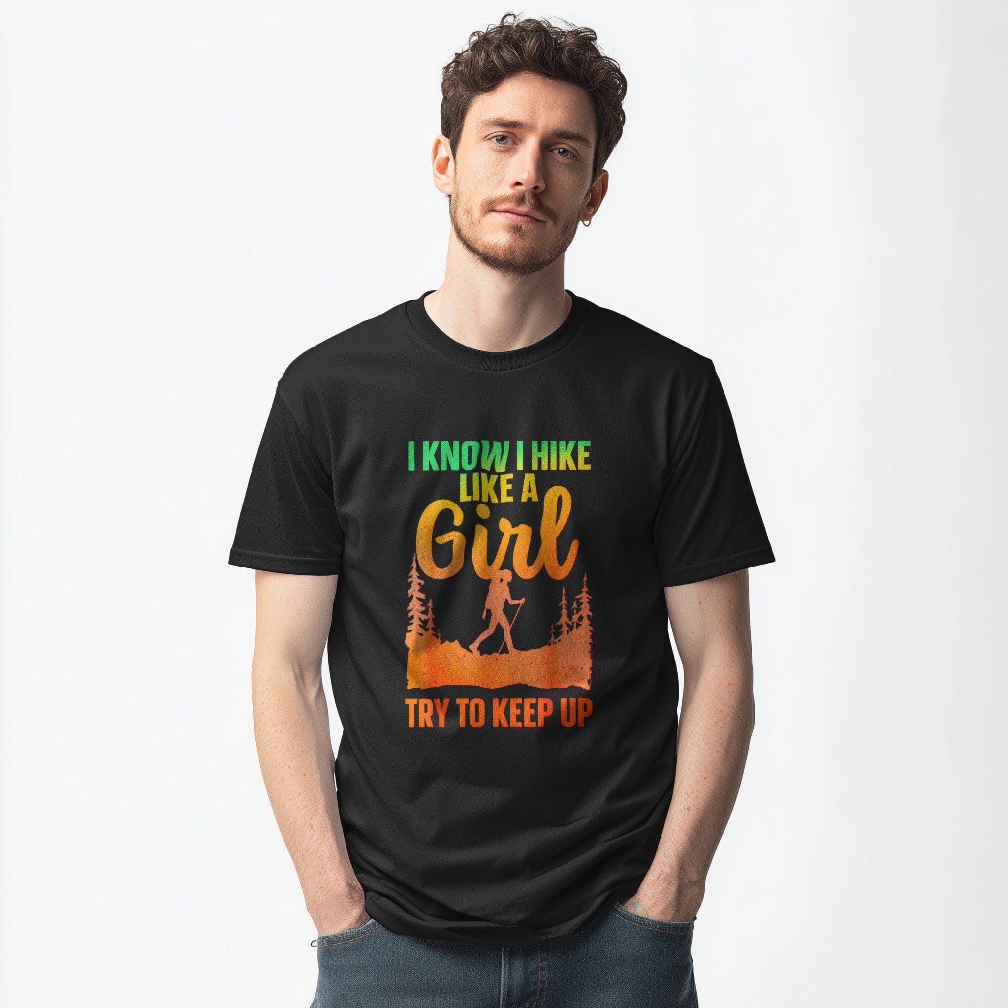 OutfitPeak Physical Item I Know I Hike Like A Girl Tee