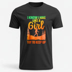 OutfitPeak Physical Item I Know I Hike Like A Girl Tee