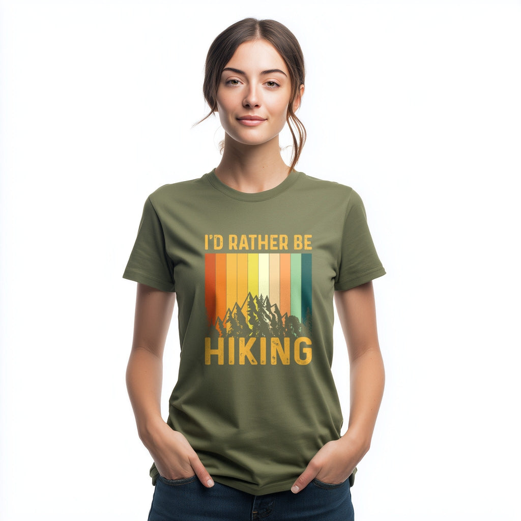 OutfitPeak I Would Rather Be Hiking Tee
