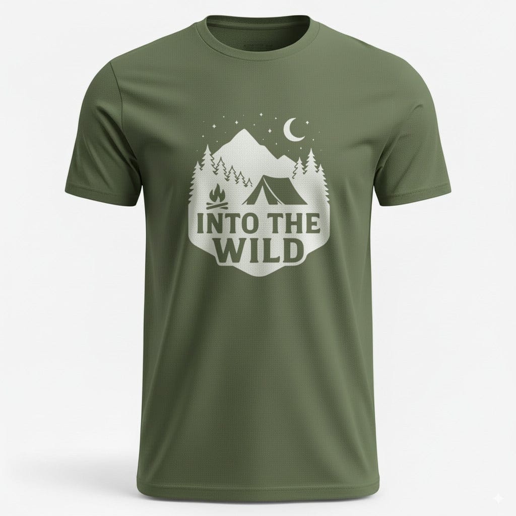 OutfitPeak Military Green / S Into the Wild Tee