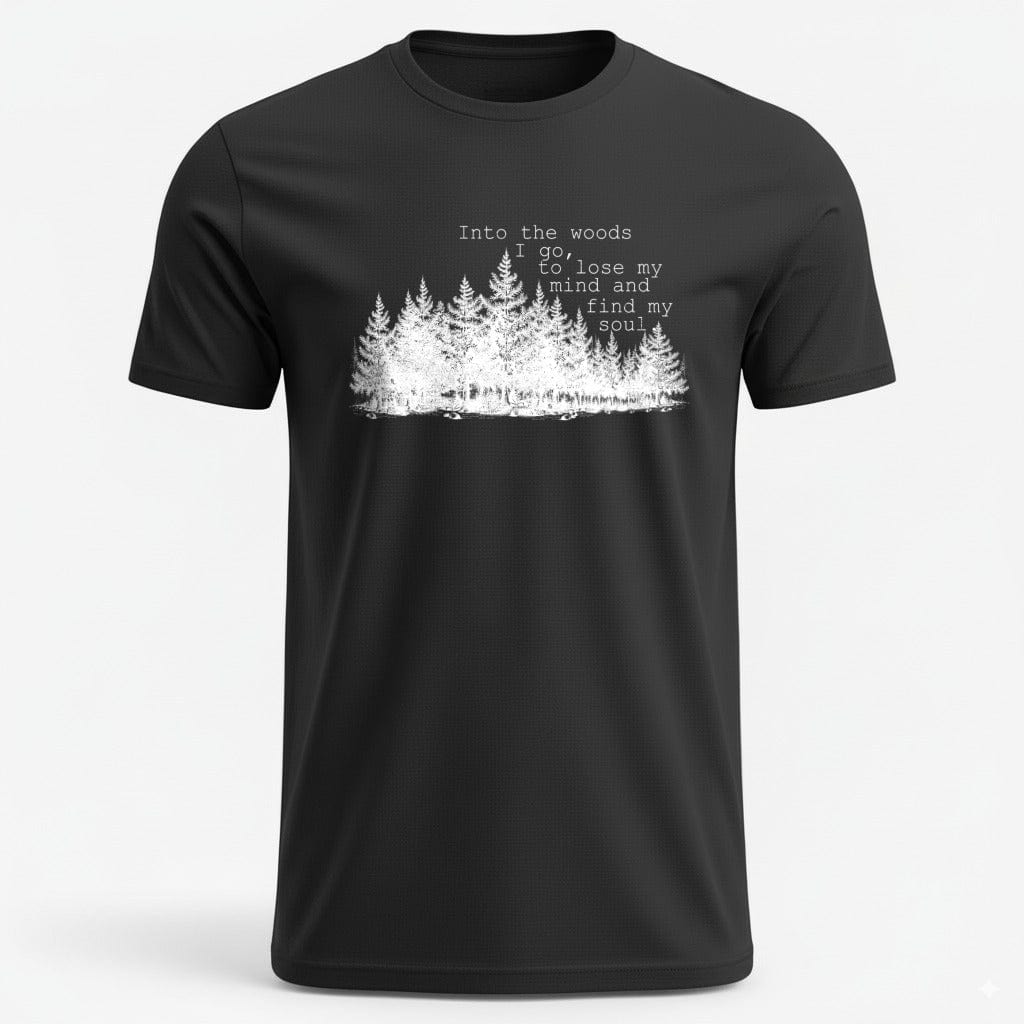 OutfitPeak Black / S Into The Woods Tee