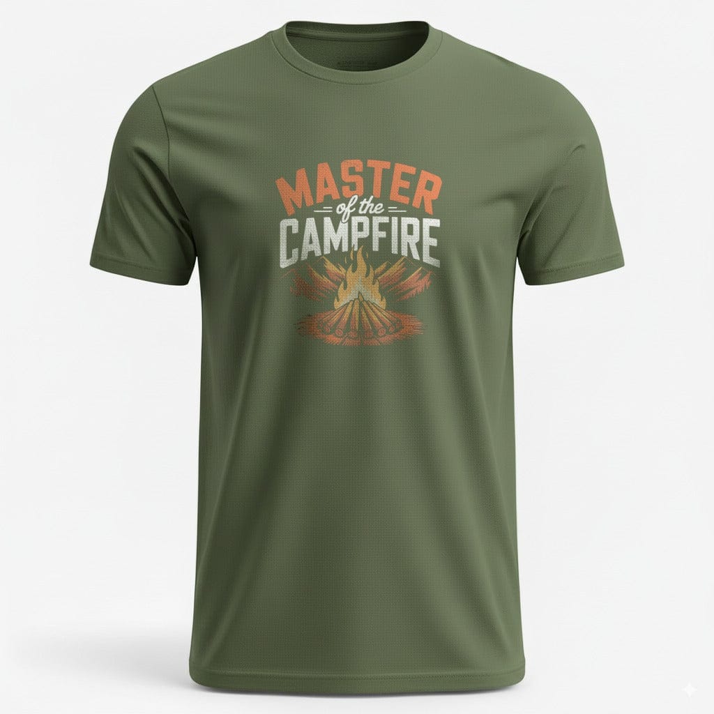 OutfitPeak Military Green / S Master of the Campfire Tee