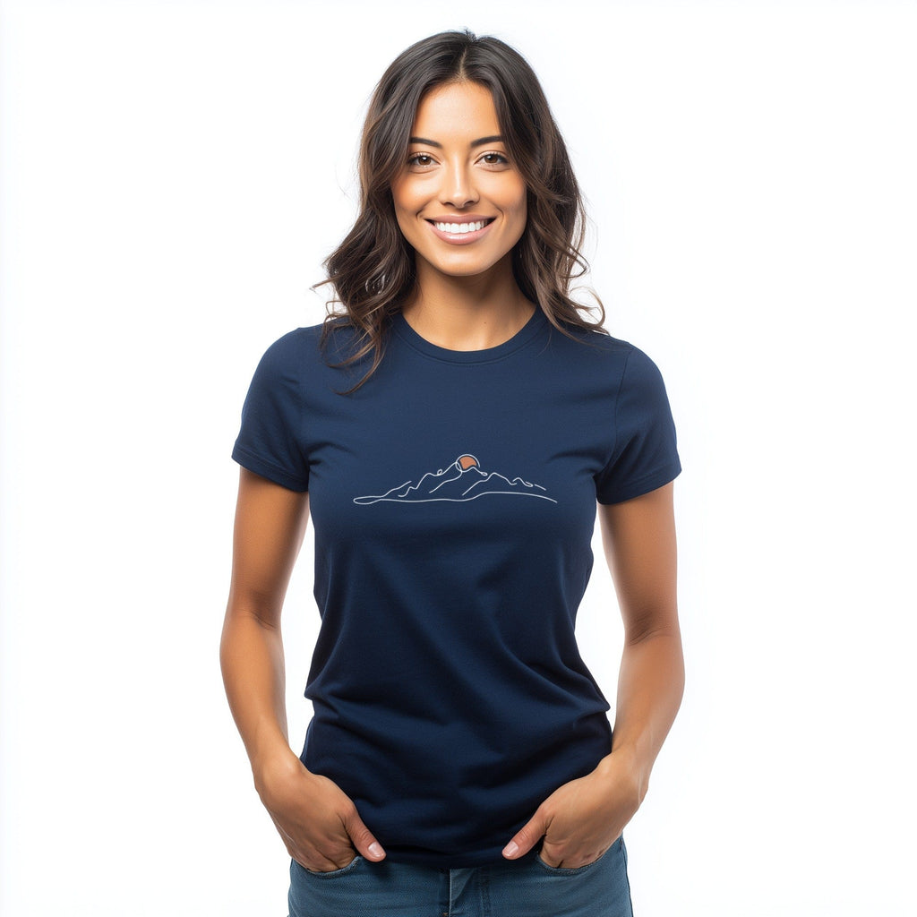 OutfitPeak Minimal Mountain Peak Tee