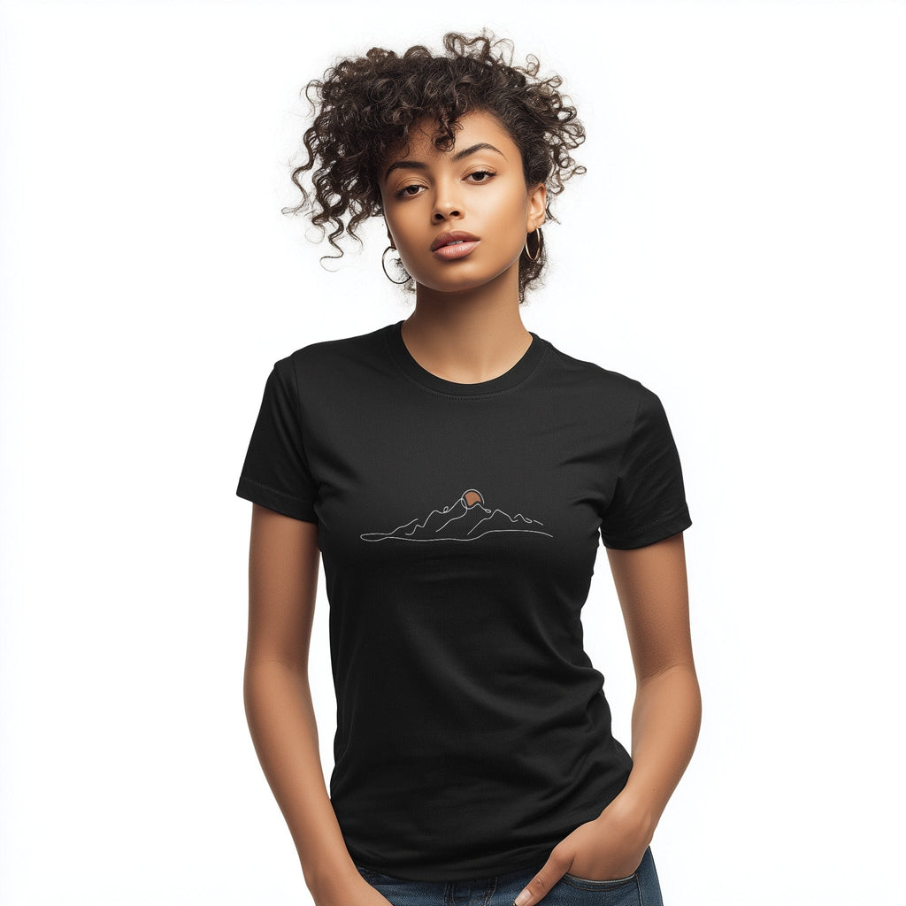 OutfitPeak Minimal Mountain Peak Tee