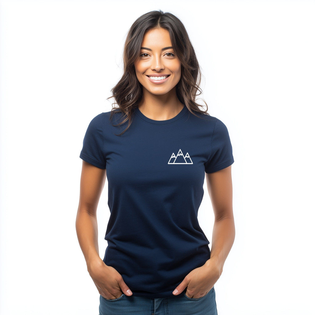 OutfitPeak Minimalist Mountain T-Shirt