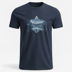 OutfitPeak Navy / XS Mountain Lake Reflection Tee