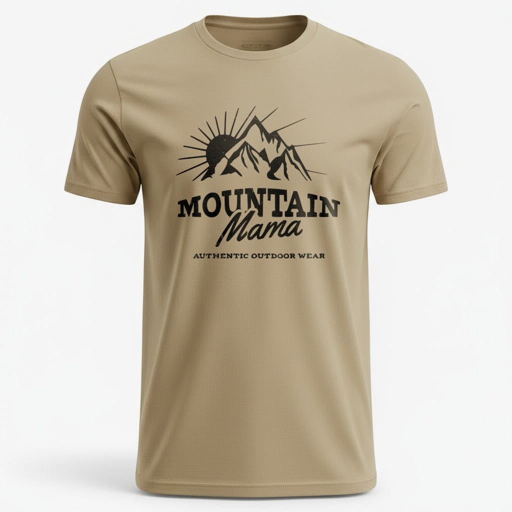 OutfitPeak Sand / S Mountain Mama Tee
