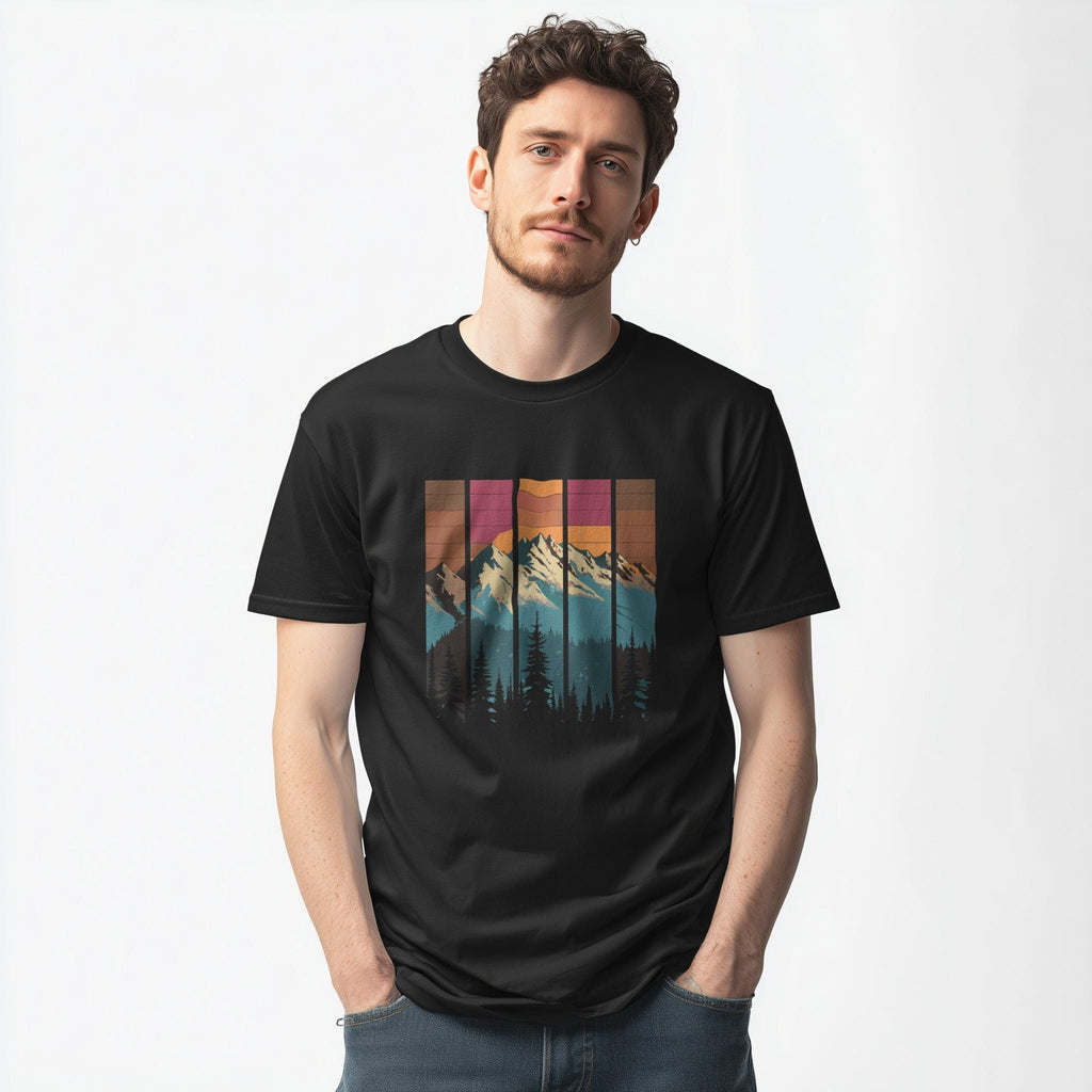 OutfitPeak Mountains In Sunset Tee